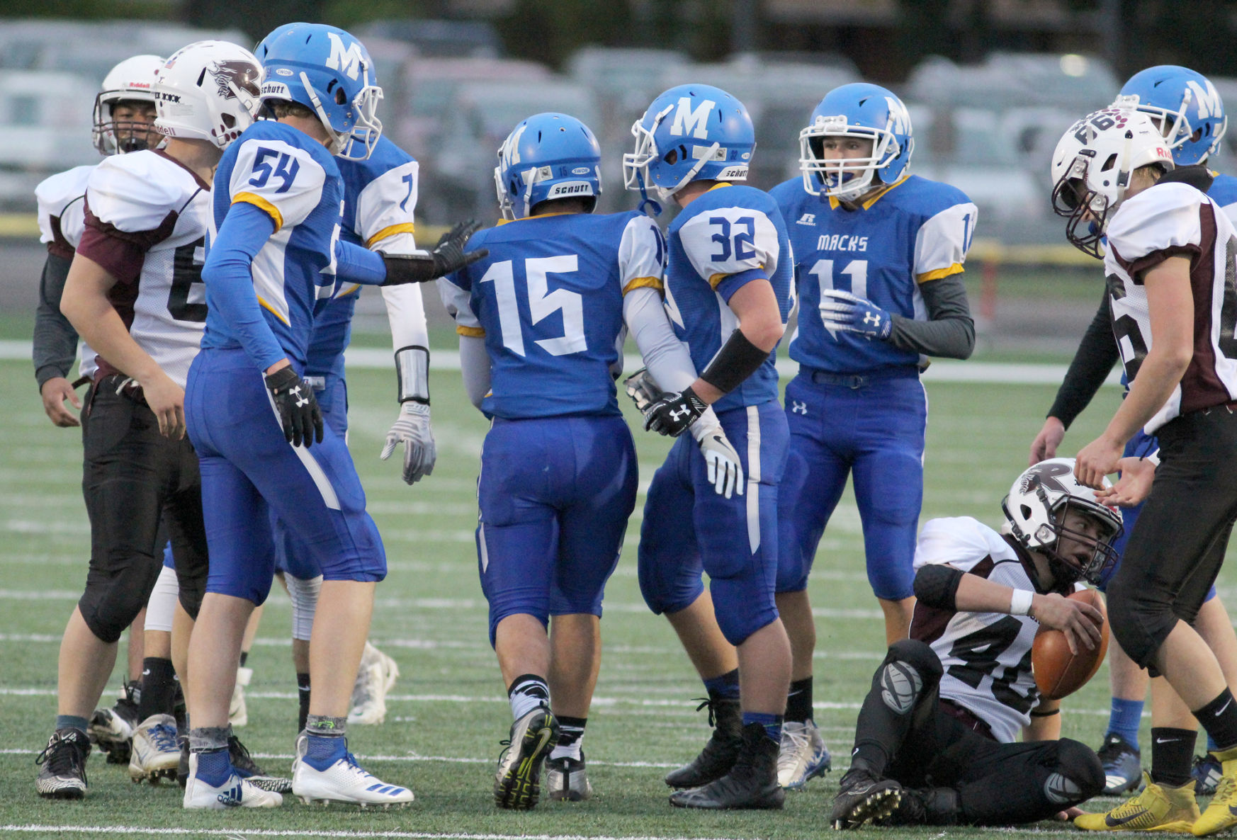 Elkhart Lake-Glenbeulah at McDonell football 10-4-19